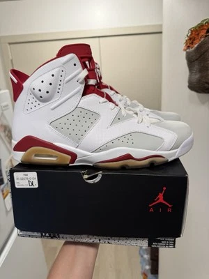 Talla 12 - Air Jordan 6 Retro Liebre Alterna Nuevo Probado En En Envío 💨 Foto 1 de 4
