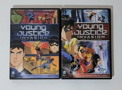 Young Justice Invasion Complete Season 2 DVD (20 episodes on 4 discs in 2 cases) - Image 1 of 4
