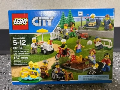 Lego City Fun in the Park City People Minifig Pack 60134 Conjunto Selado 2016 - Imagem 1 de 4