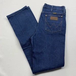 Wrangler Jeans Mens 32x34  36MWZ Slim Fit Cowboy Cut American Dark Wash - Picture 1 of 13