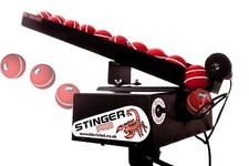 StingerPro Cricket Bowling Machine With Remote Auto-Feeder