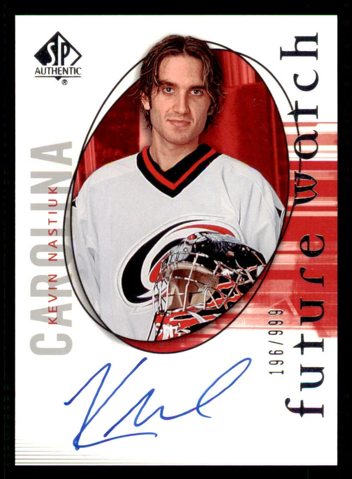 2005-06 SP Authentic #143 Kevin Nastiuk AU RC /999 (ref 240317) - Image 1 of 2