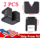 2 PCS Universal Square Car SUV Slotted Frame Rail Floor Jack Adapter Rubber Pads