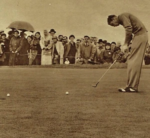 Amateur Golf Championship Royal Porthcawl Golf Club 1951 2 Page Photo Article - Picture 1 of 3