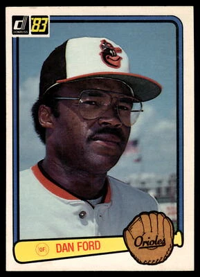 1983 Donruss Dan Ford #509 Baltimore Orioles Baseball Card - Image 1 of 2