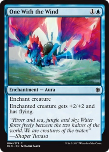 4 One With the Wind ~ Near Mint Ixalan 4x x4 Playset MTG Magic UltimateMTG Blue  - Image 1 of 1
