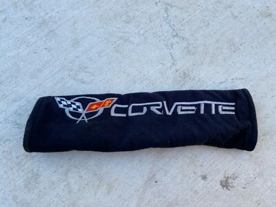 2007 Chevrolet Corvette C6 Front Seatbelt Shoulder Padding Pad 05-13 #455 - Image 1 of 4