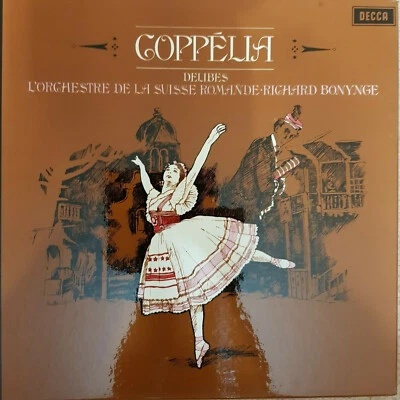Delibes:Coppelia. Richard Bonynge/Orch Suisse Romande Decca SET 473-4 1970 - Image 1 of 4