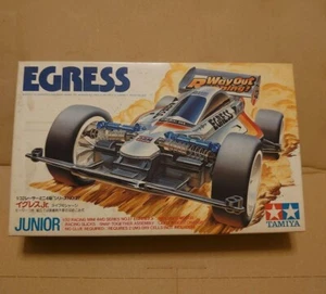 TAMIYA 1990. 1/32 RACING MINI 4WD SERIES NO.18 EGRESS JUNIOR Rare - Picture 1 of 5