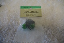Vintage Train G Scale Green Snap In Light Set of 2 Archer 272-337 1031