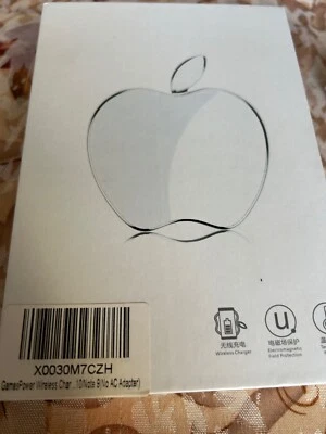 WIRELESS CHARGER - 10W Max Fast Wireless Charging Pad Compatible with iPhone red - Image 1 of 4