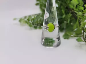 Ring Bomb Party Ring Size 9 Genuine Peridot Quartz RBP3349 - Picture 1 of 2