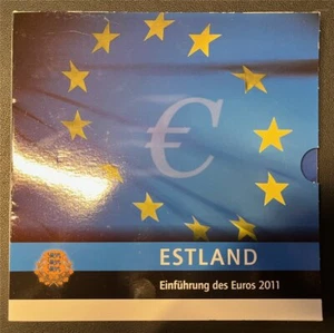 KMS - Estland 2011 - "Einführung des Euro 2011" (org. verpackt, verscheißt) - Picture 1 of 4