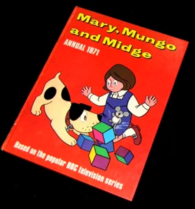 MARY, MUNGO and Midge Annual 1971 UK 1st/First hb children's bbc tv - Picture 1 of 11