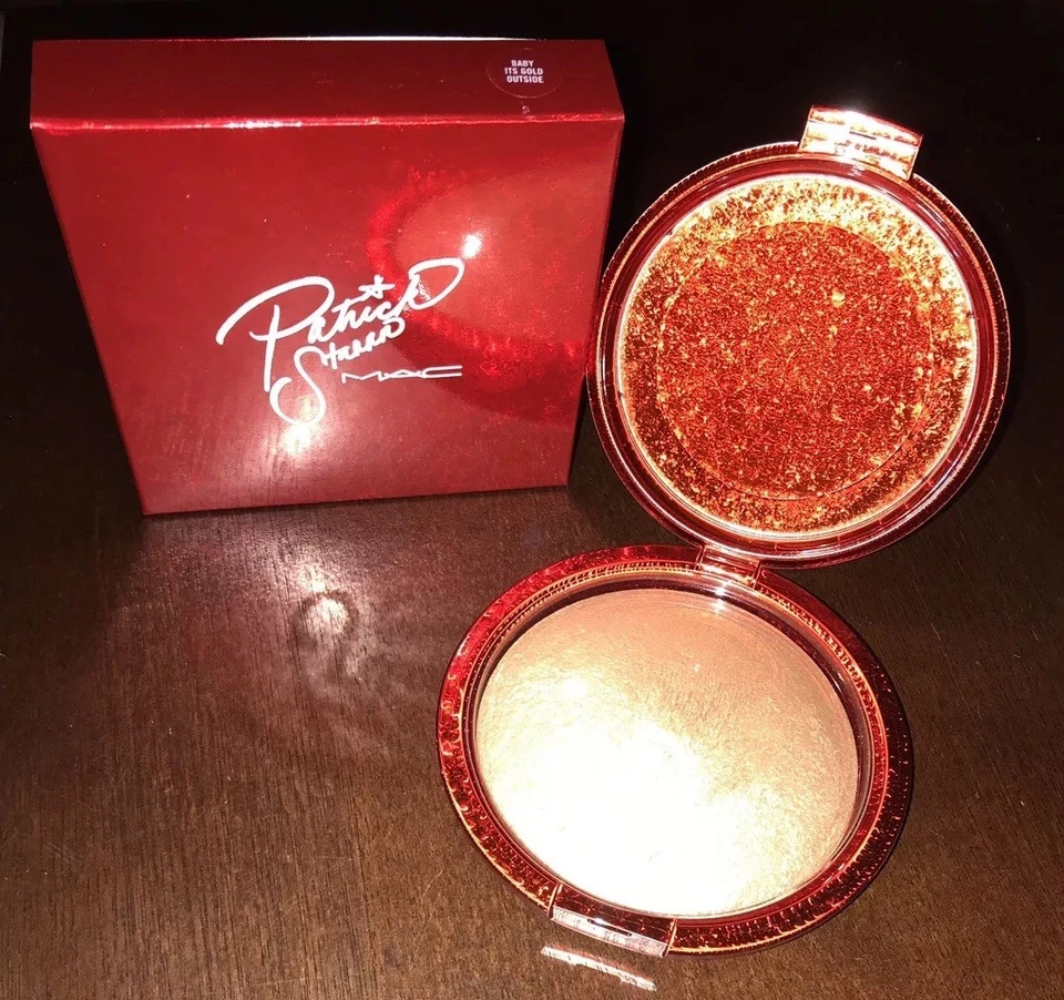 MAC Patrick Starrr Holiday Mineralize Skinfinish BABY IT'S GOLD OUTSIDE NEW - Image 1 of 4