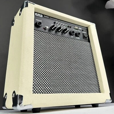 Amplificador de Guitarra EMB 250W Altavoz Potente Gabinete - SD USB AUX BLUETOOTH WH Foto 1 de 4