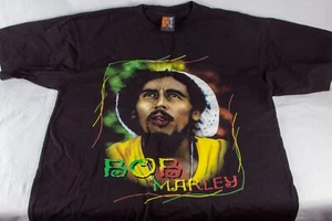 Bob Marley T-Shirt, Two Sided, Large - Picture 1 of 2