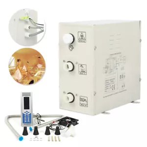 Generador de Vapor SPA Baño Ducha 3kW Humedad 4.2CBM Sauna Multifuncional Nuevo - Imagen 1 de 13