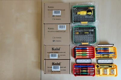 Kit de herramientas de reparación de teléfonos inteligentes y otros dispositivos multifunción de alta calidad Kaisi®  Foto 1 de 4