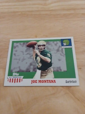 2005 Topps All American Retired Edition Joe Montana #8 HOF 49ers $$$$ - Image 1 of 2