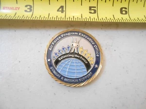 RARE AIR FORCE PROGRAMS COMBAT MISSION SUPPORT USAF MILITARY CHALLENGE COIN - Picture 1 of 4