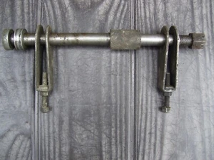 Suzuki GT250 Rear Wheel Spindle Assembly Used For Restoration - Picture 1 of 2