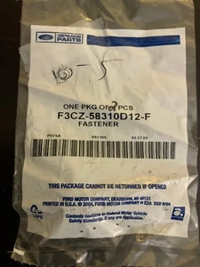 Genuine OEM Ford F3CZ-58310D12-F Roof Headlining Retainer F3CZ58310D12F -2pack - Picture 1 of 2