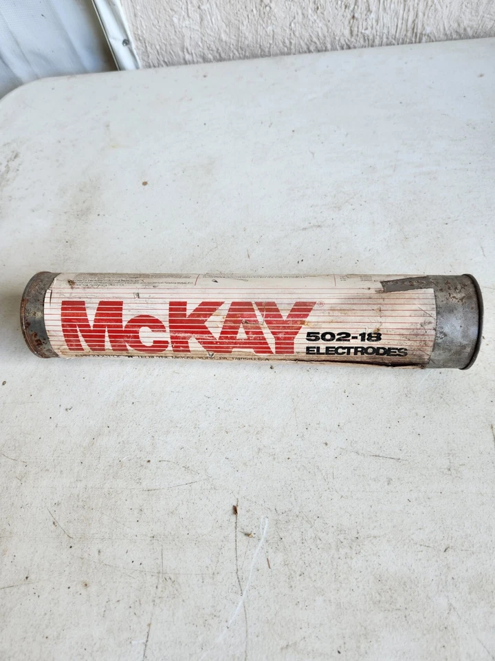 *NUEVO* Nuevos electrodos de soldadura McKay E 502-16, 502-18 3/32 10 lb. Foto 1 de 2
