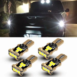 4X White LED Backup Reverse+Cargo Trunk Light for 14-19 Chevrolet Silverado 1500 - Picture 1 of 9