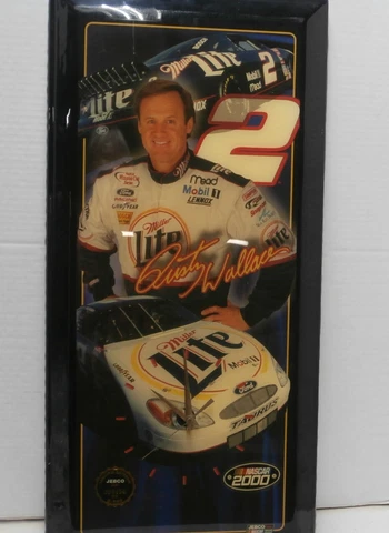Miller Lite NASCAR Rusty Wallace Wall Clock - lr Cover