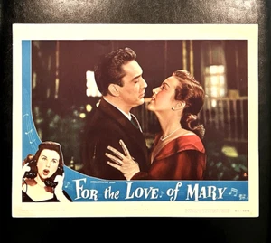 FOR THE LOVE OF MARY ORIG 1948 LOBBY CARD - DEANNA DURBIN, EDMOND O'BRIEN - Picture 1 of 1