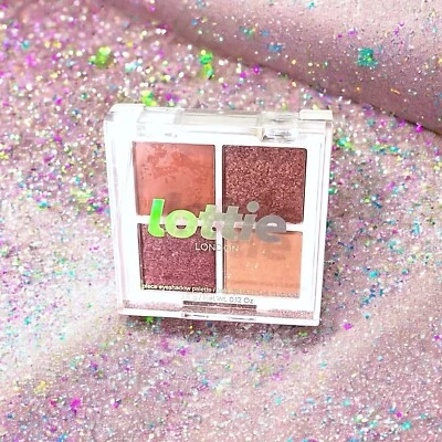 LOTTIE LONDON Eyeshadow Quad in The Rusts 3.6 g 0.12 oz New Without Box & Sealed - Image 1 of 4