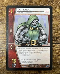 2004 VS System Marvel Origins Unlimited Doctor Doom Dr Doom #MOR-112 MP - Picture 1 of 6