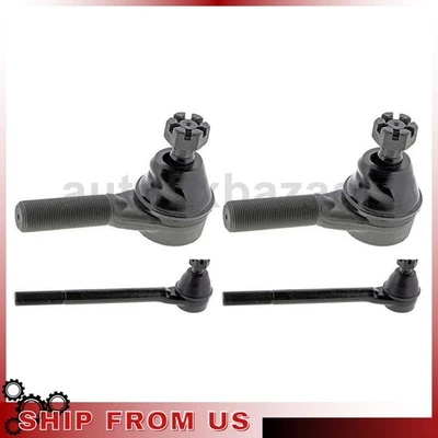4 extremos de barra de amarre exterior delantero interior delantero para Dodge D250 5,9 L Dodge D350 5,9 L Foto 1 de 4