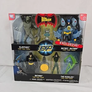 Juego de 4 figuras The Batman EXP Extreme Power Clayface, Acertijo, Batbot exclusivo - Imagen 1 de 6