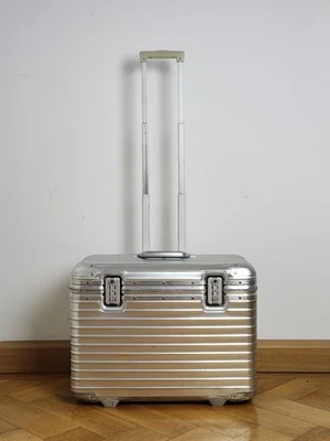 RIMOWA Original Topas PILOT Case (XL Vers.) - Aluminium Cabin Koffer - pre-LVMH! - Bild 1 von 4