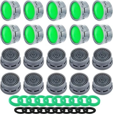 MOILINJAEY Faucet Aerator, 1.5 GPM Flow Restrictor Insert, Faucet Aerator Replacement Part