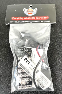 Custom Dynamics Front/Rear Street Magic LED Fender Tips *See Description *Tested - Image 1 of 4