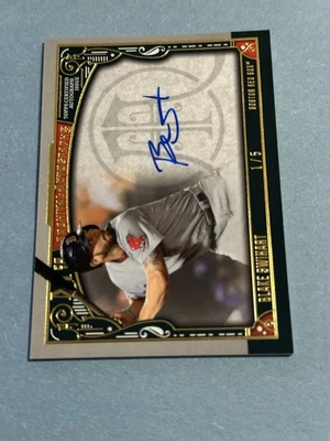 2016 Topps Museum - Archival Autographs Blake Swihart #AA-BS /5 - Image 1 of 2