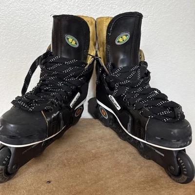BAUER 5 OFF ICE INLINE HOCKEY SKATES  Instigator 72mm wheels. 5182 215 - Image 1 of 4