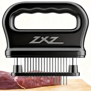 Meat Tenderizer, 48 Stainless Steel Sharp Needle Blade, Heavy Duty Cooking To... - Foto 1 di 7