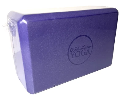 Wai Lana Yoga Block Purple 3" Foam Brick Support Balance Aid Sealed New - Image 1 of 4
