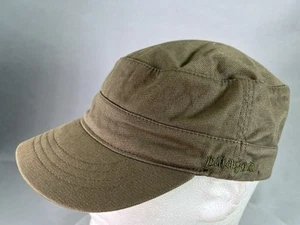 De colección Patagonia Cadete Sombrero Gorra Ejército Plano Hombres GRANDE Oliva RARO Algodón Orgánico - Imagen 1 de 17