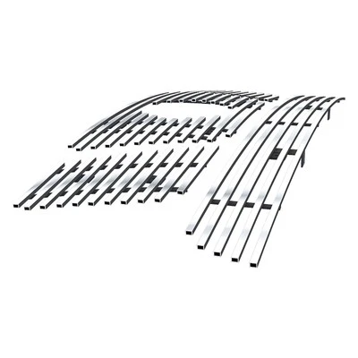 Combo de rejilla de billet cromada inoxidable para Nissan Pathfinder/Frontier 2005-2007 Foto 1 de 4