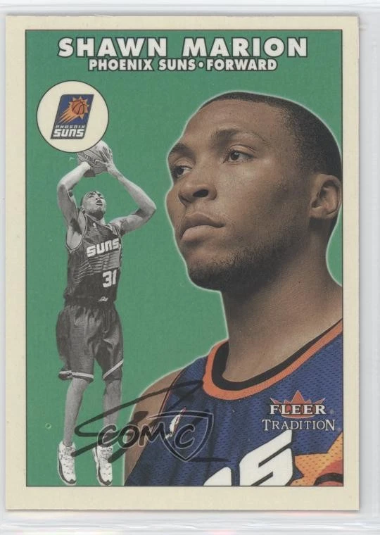 2000-01 Fleer Tradition Glossy Shawn Marion #78 - Image 1 of 2