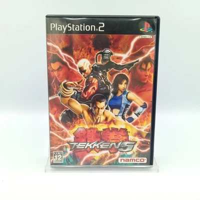 Tekken 5 PS2 PlayStation 2 Fighting Japanese CIB Discounted - Image 1 of 4