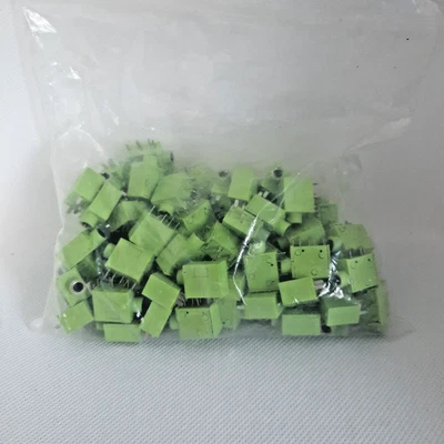 86pcs/Bag, Green 3.5mm Female Audio Connector 5 Pin DIP Headphone Jack PJ3025C - Image 1 of 4