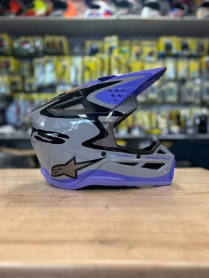 NEW ALPINESTARS SM3 MOTOCROSS ENDURO HELMET ECE2206 ATV DHMTB JETTSON REPLICA - Image 1 of 4