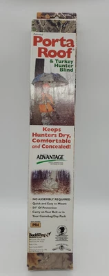 BuckWing Porta Roof Tree Umbrella Turkey Hunter Blind Woodland Camo - Image 1 of 4