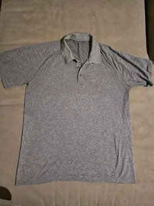 Lululemon Men's XL Polo Shirt Athletic Performance 3-Button - Picture 1 of 5